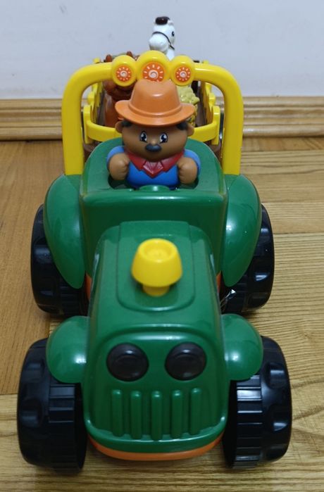 Трактор з причепом і тваринками  LIMO TOY