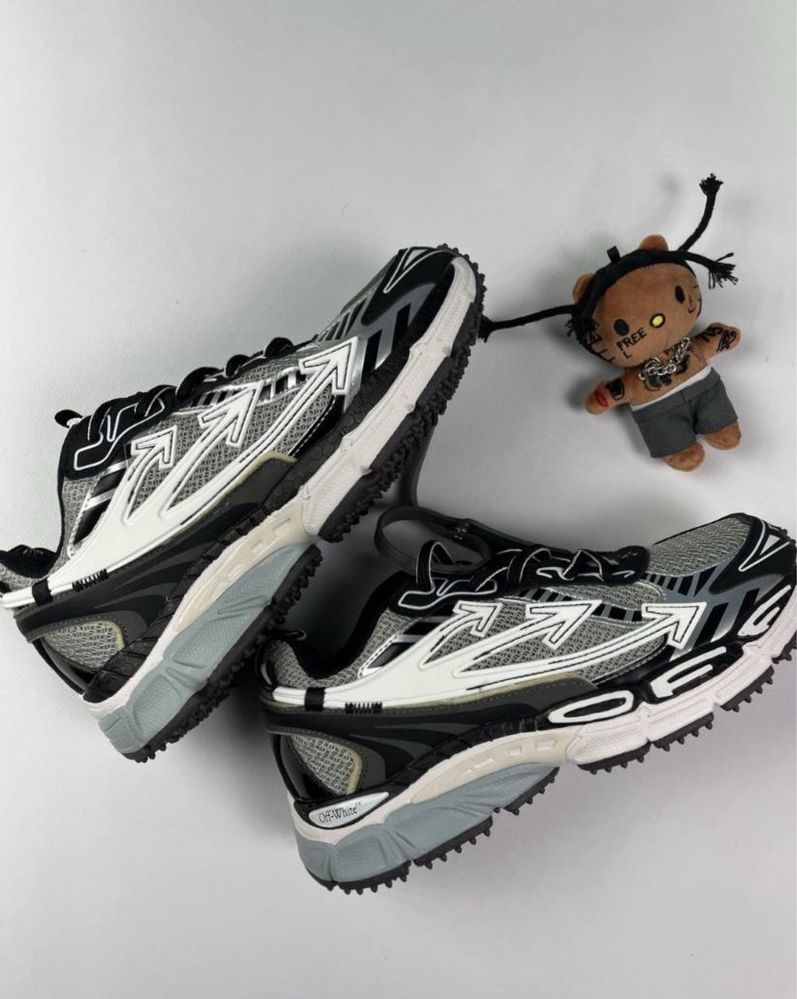 БЕЗ ПЕРЕДОПЛАТ Кросівки Off-White be Right white/black оффвайт
