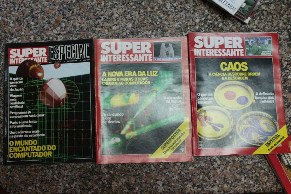 14 revistas Super Interessante de 88/89/90