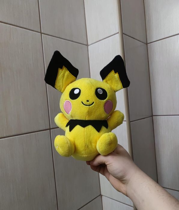Pluszowa zabawka Pichu Pikachu maskotka dla dzieci. Miękki pluszak w k