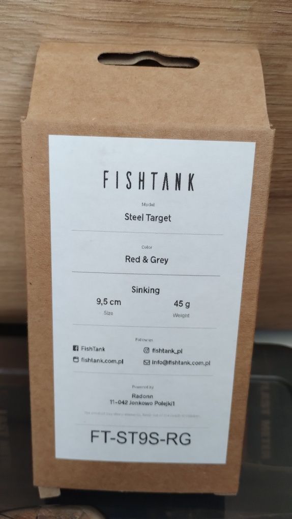 FISHTANK Steel Target 9,5cm 45g