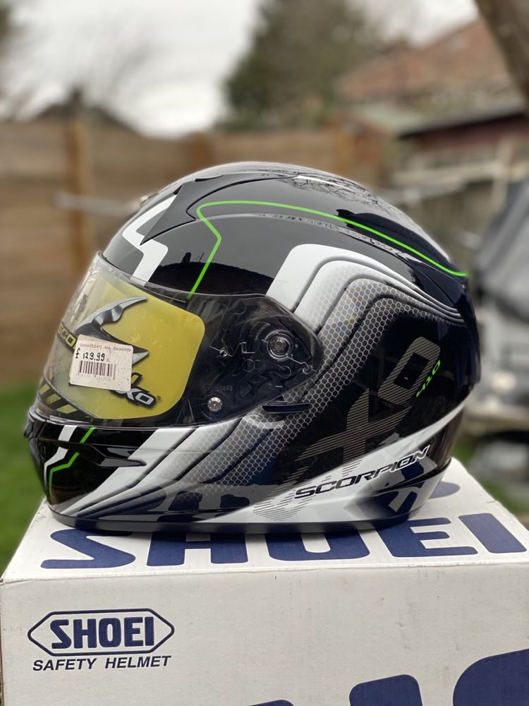 Мотошолом шлем Scorpion EXO 410(AGV shoei shark Nolan arai ls2 )