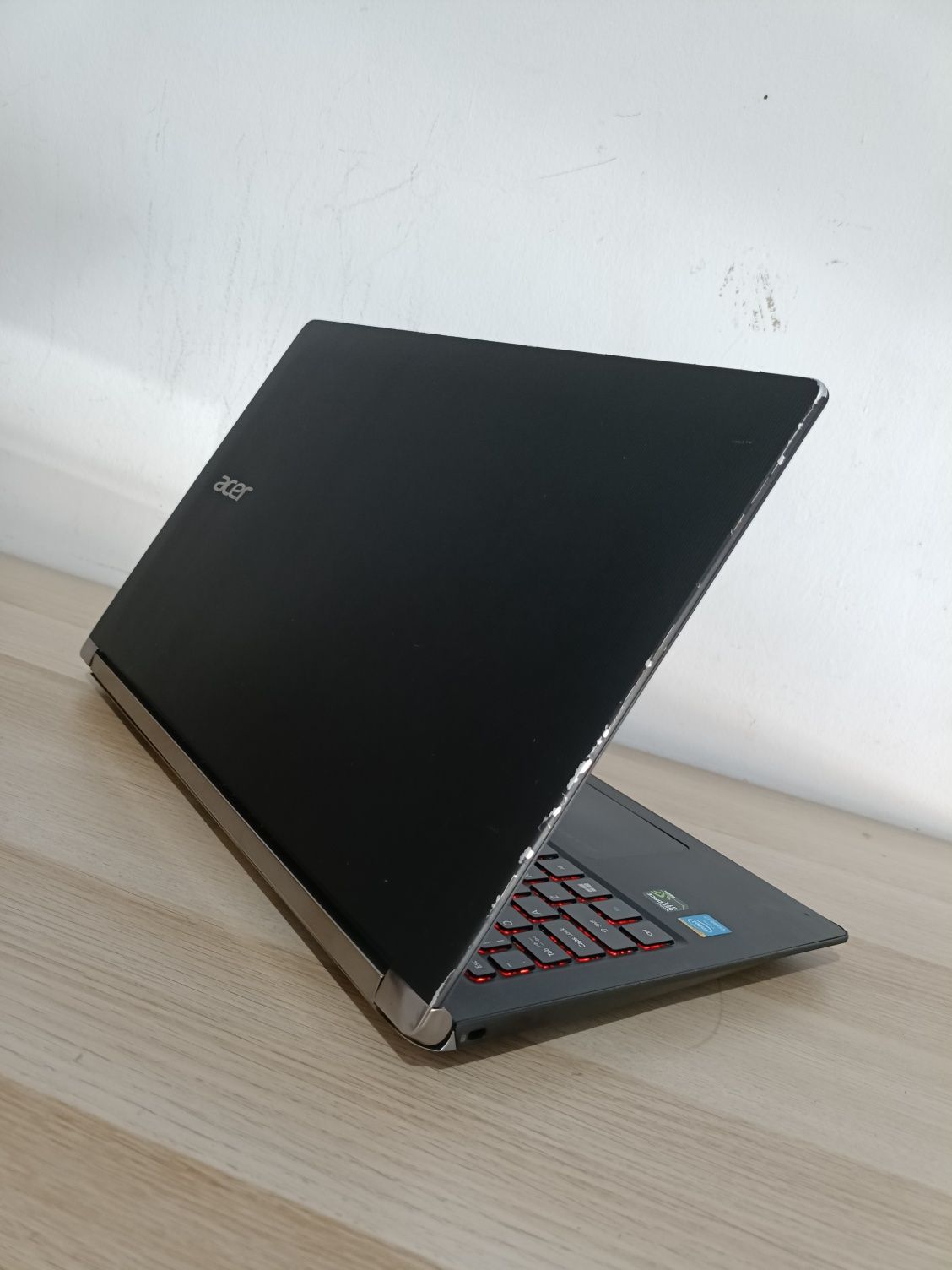 Portátil i7 + Nvme + Gráfica Aspire V15 Nitro Black Edition