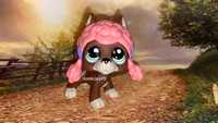 LPS Littlest Pet Shop DOG niemiecki #1519 oryginalny oryginał UNIKAT