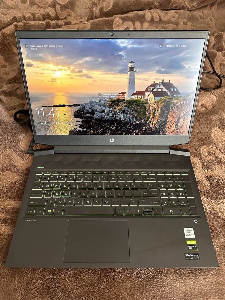 Laptop HP Pavilion Gaming 16-A0019NW i7 10750H/16/512