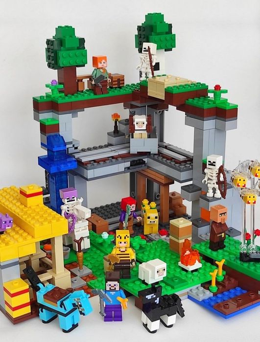 LEGO MINECRAFT /Б.В. оригінал/ конструктор лего майнкрафт хлопчику 7 9