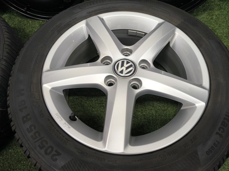 Koła 16" felgi 5x112 et48 opony 205/55/16 VW Golf 5 6 7 8 Touran Caddy