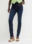 B.P.C jeansy skinny 7/8 ciemne ze strechem 38.
