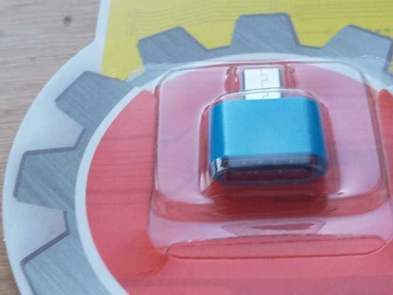 Адаптер переходник коннектор OTG micro USB – USB
