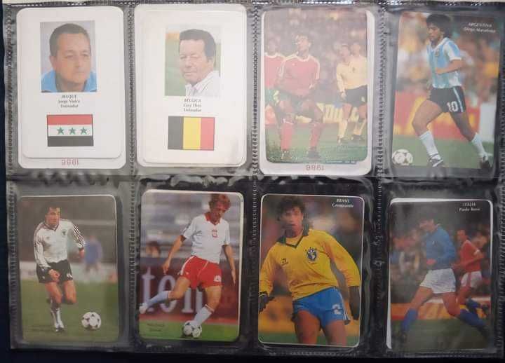 10 calendários diferentes do mundial 86 da APS