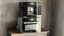 КОМПЛЕКТ 3в1 BOSCH serie 8 духовой шкаф с СВЧ т кофемашина