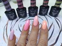 Shiny Pastels Violet NIUQI Hybrydowy lakier do paznokci