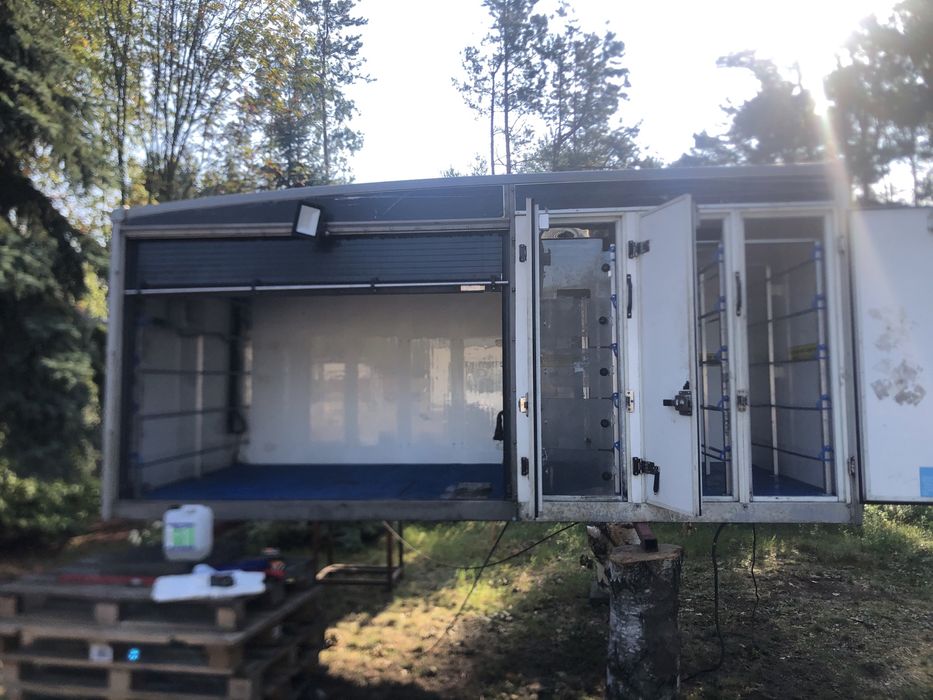 Kontener chlodnia mroznia stacjonarna magazyn termoking 3 komory