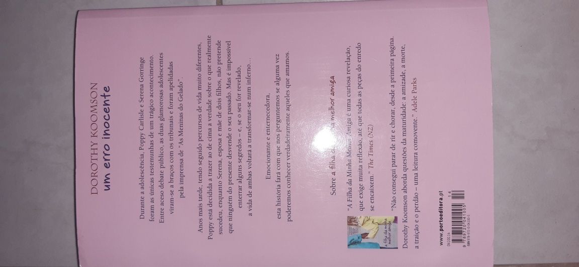 Livros de Dorothy Koomson e Isla Dewar