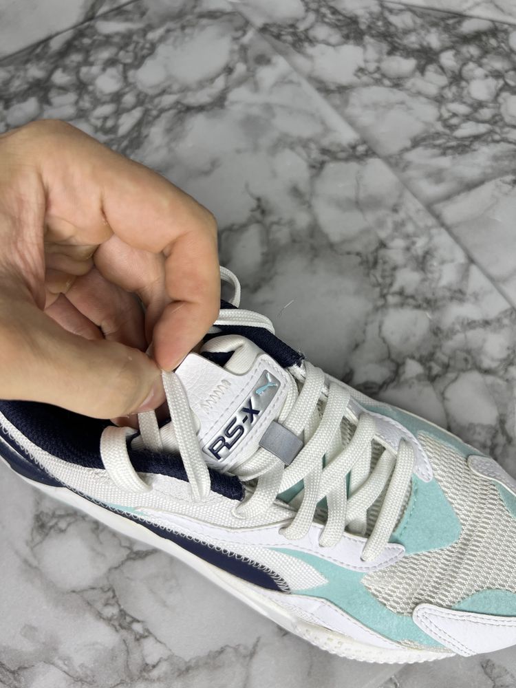 Кроссовки сетка и замша Puma rsx оригинал размер 42 27 см
