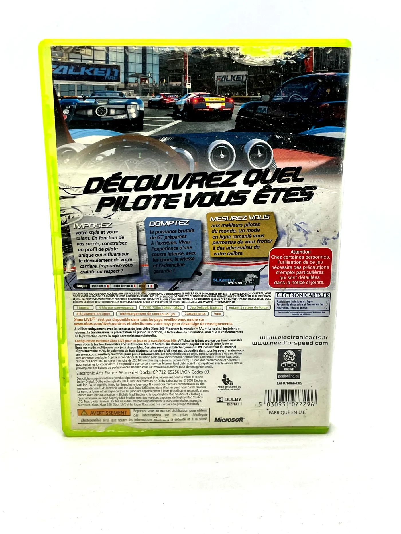 Need for Speed Shift Xbox 360 Po Angielsku