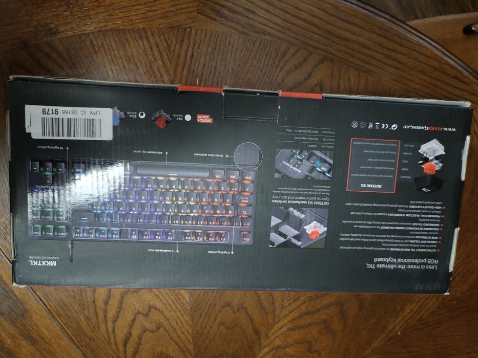 Клавіатура Mars Gaming MKXTKL