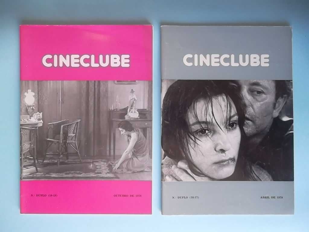 CINECLUBE - (Anos 70) - Lote 5 revistas