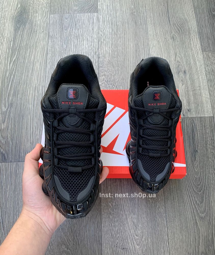 Кросівки Nike Shox TL Triple Black | Кросівки Найк Шокс | Nike Shox