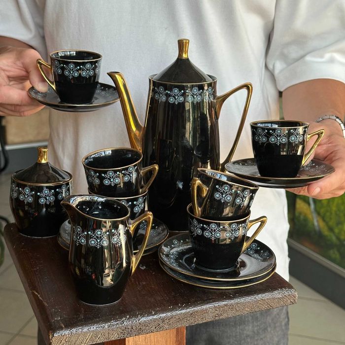 Serwis kawowy Opole Tułowice prl porcelana