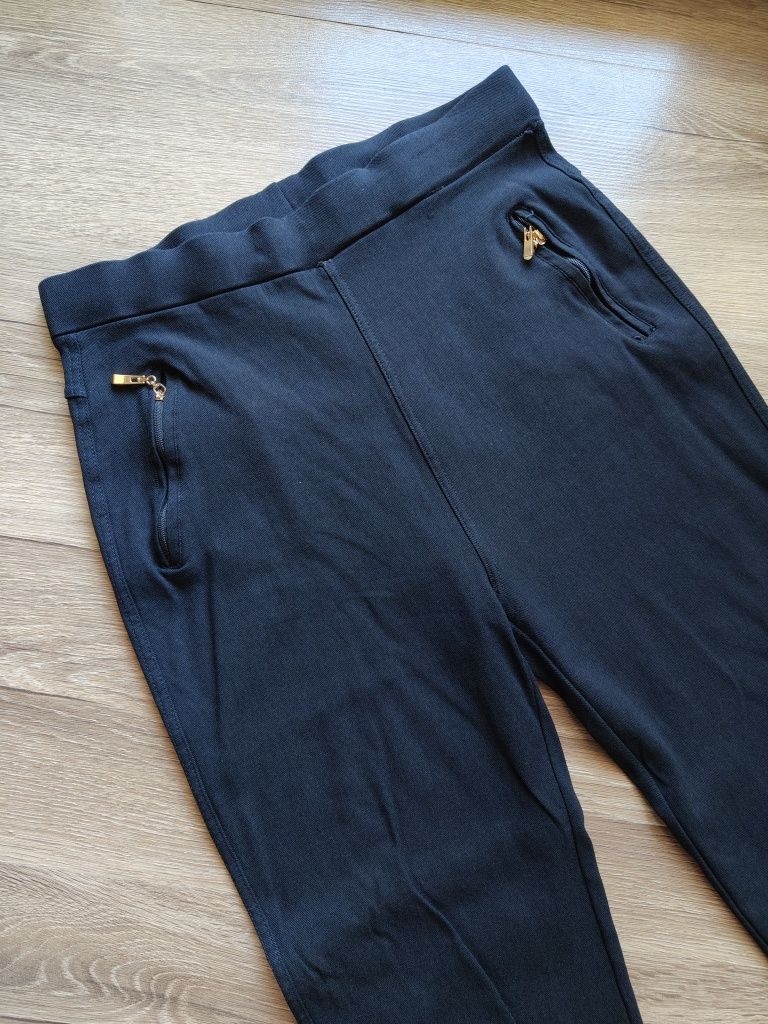 Czarne, eleganckie rurki, spodnie plus size, elastyczne, nowe!