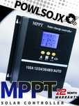 100A mppt solar kontroler 12/24/36/48v