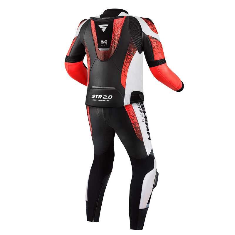 Kombinezon motocyklowy Shima STR 2.0 fluo red motorbiker