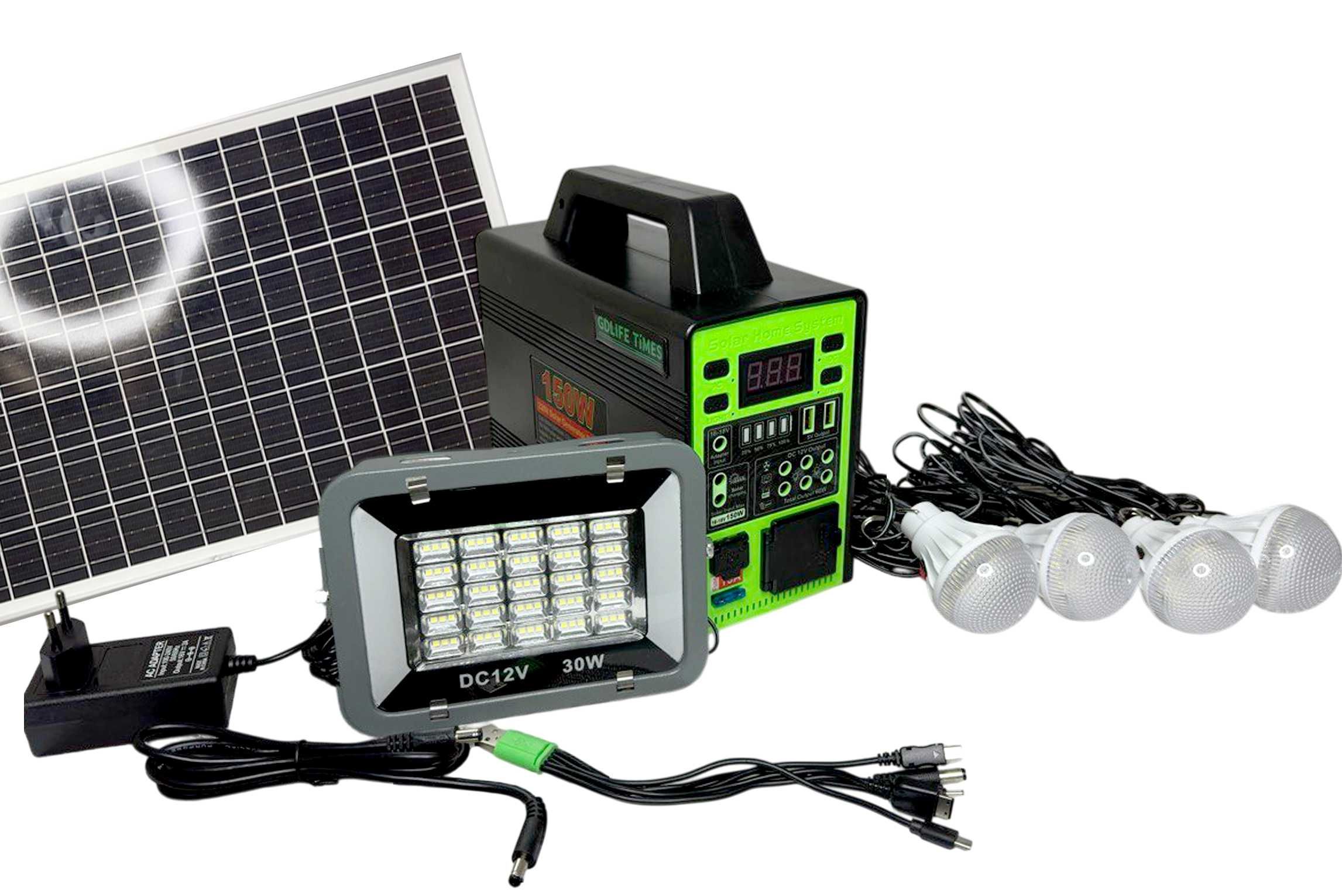 Джерело безперебійного живлення  Solar HomeSystem GDLife Times GD-150L