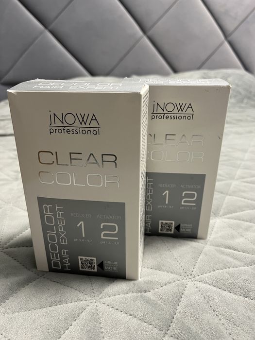 Засіб для видалення фарби з волосся Jnowa clear color змивка для фарби