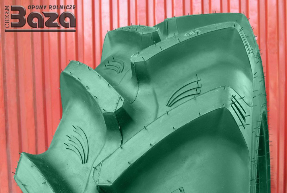 BAZA Opona 380/80R38 GRI XLR-85 Zielona Szeroka Mocna + TK !