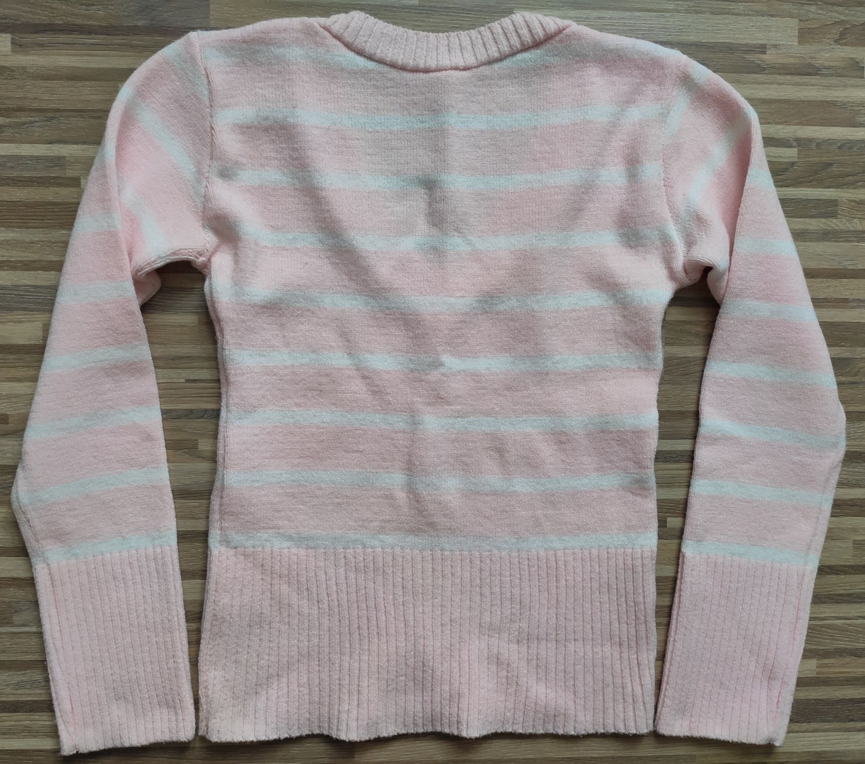 Sweter w paski M/L