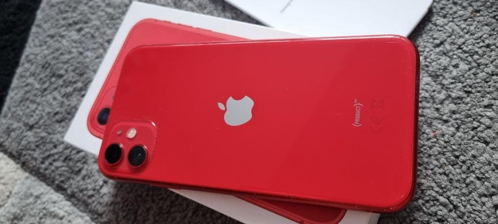 Iphone 11 64gb Red bardzo dobry stan