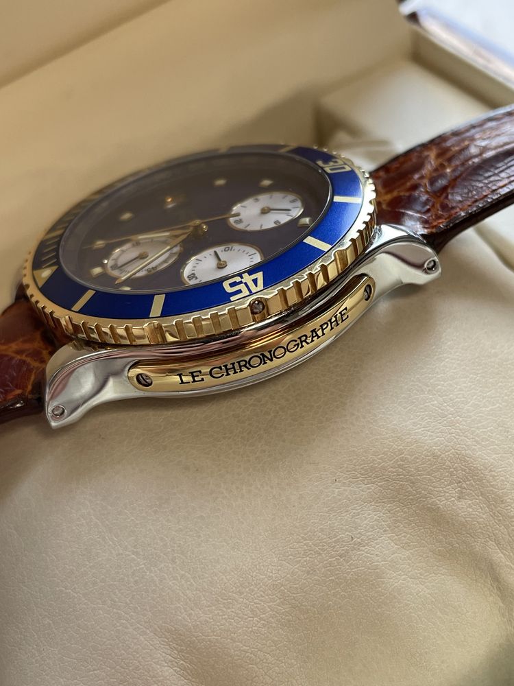 Zegarek Paul Picot Le Chronographe 18k 750 Chronograph Stan Idealny