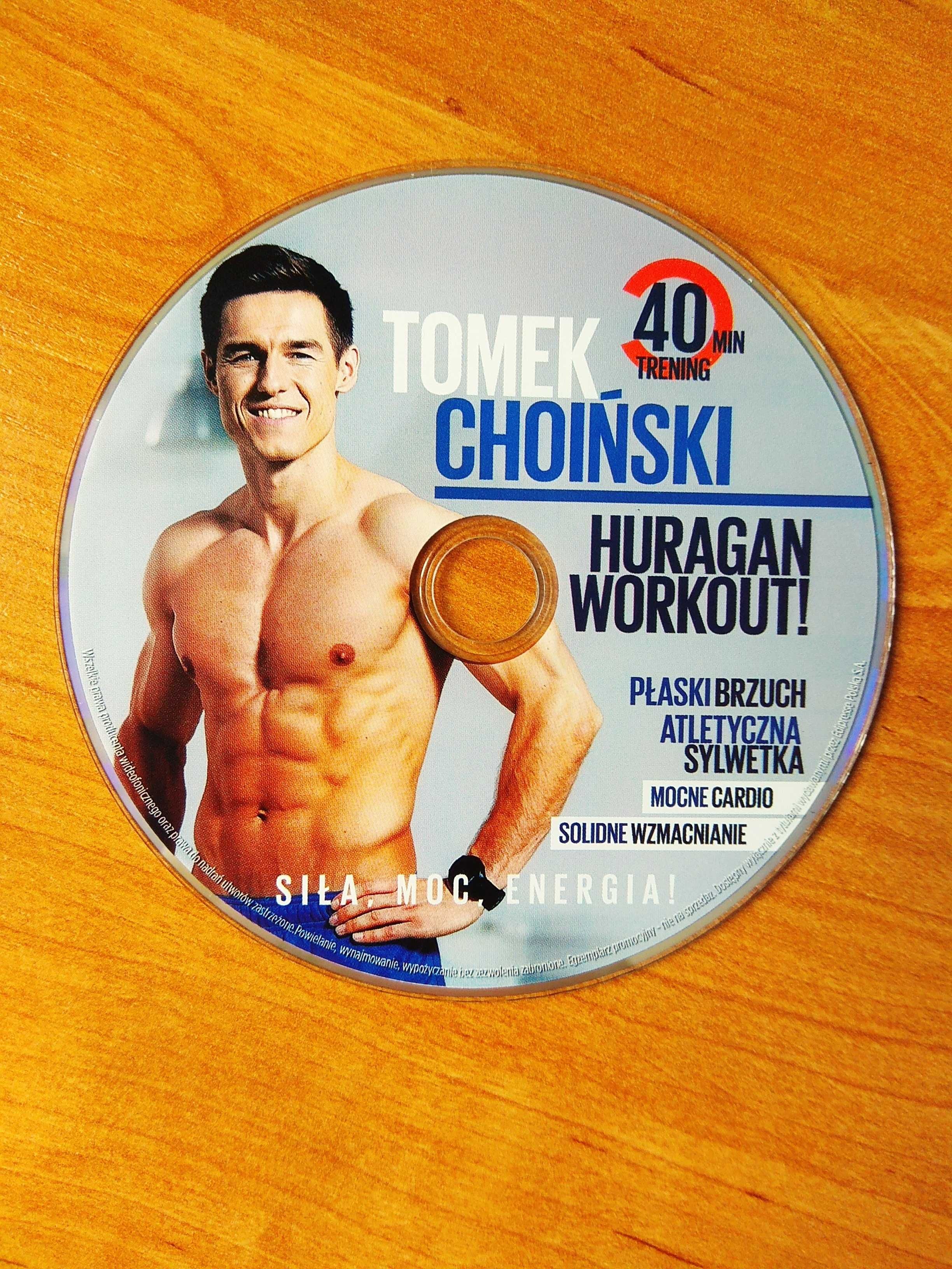 Tomek Choiński - Huragan Workout (DVD). Sprzedam.