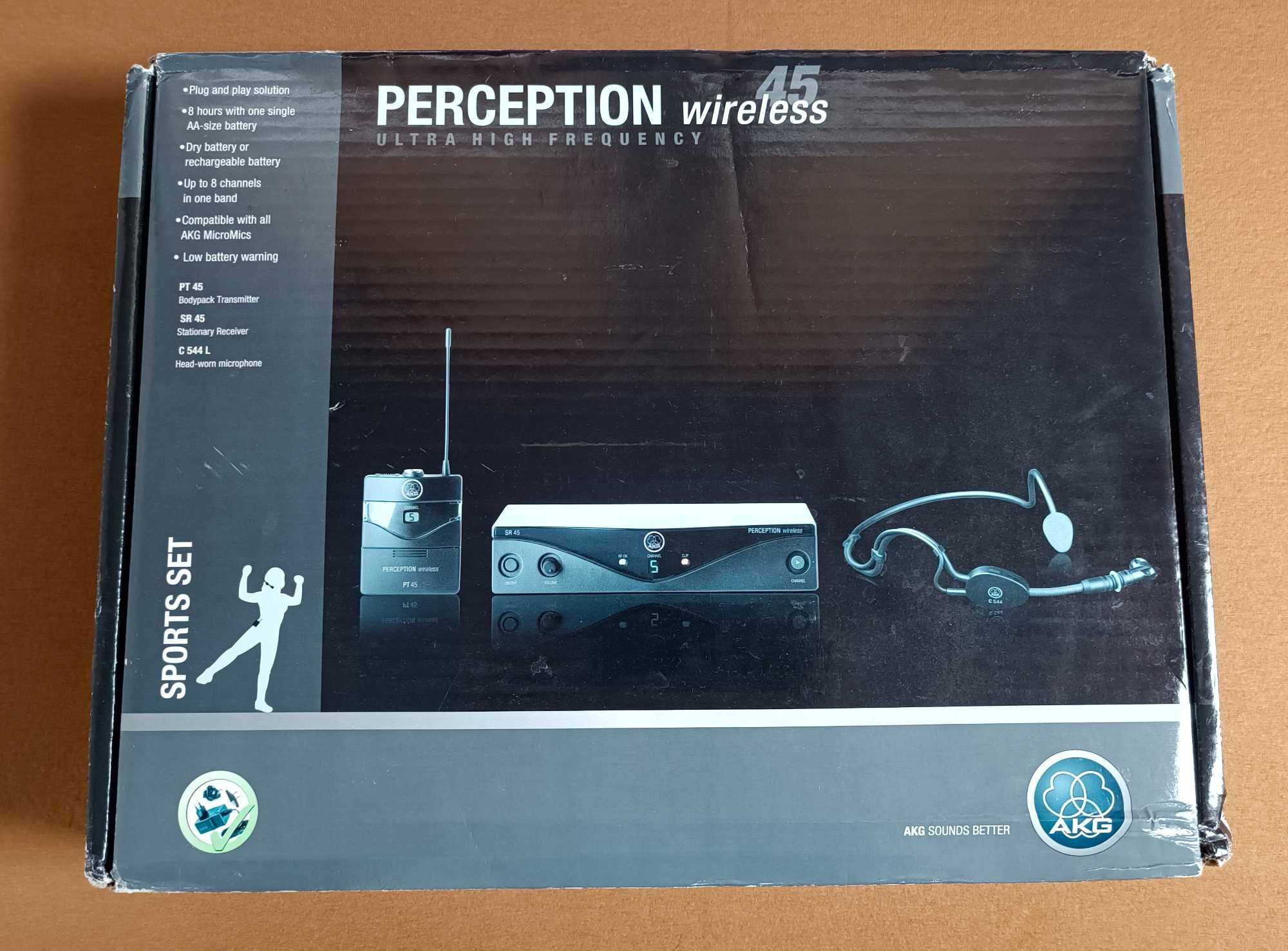Радіосистема наголовна AKG PERCEPTION WIRELESS 45