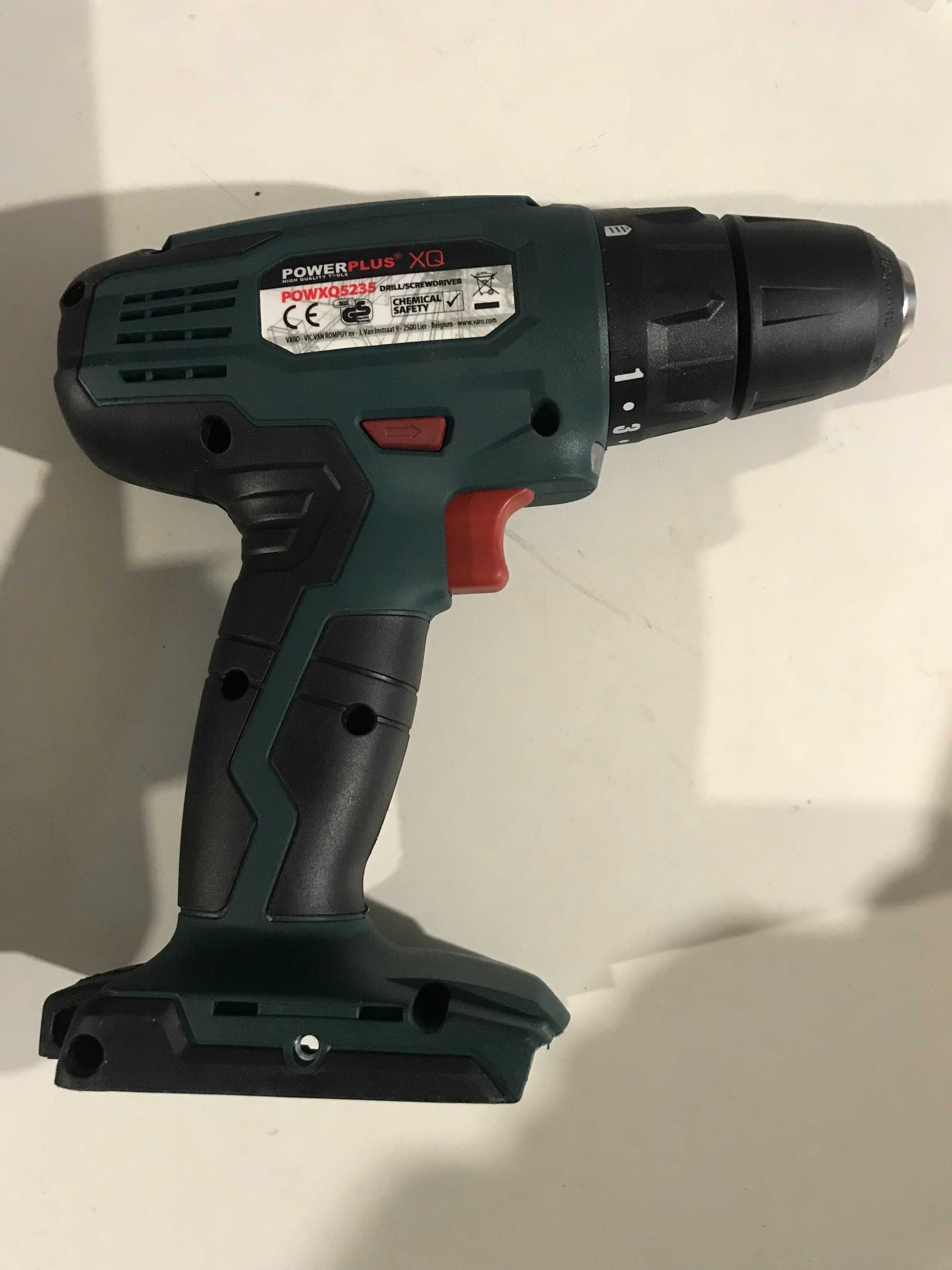 Шуруповерт Powerplus POWXQ5235 18V Li-Ion з 2 батареями + кейс