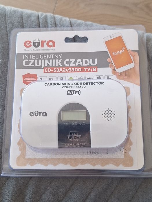Inteligentny czujnik czadu eura