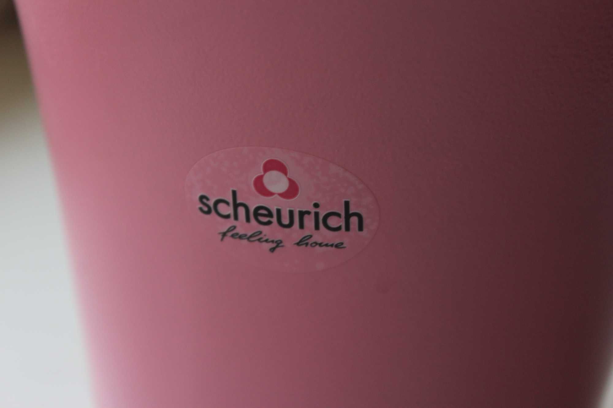 Osłonka na doniczkę do doniczki różowa doniczka Scheurich szklana duża