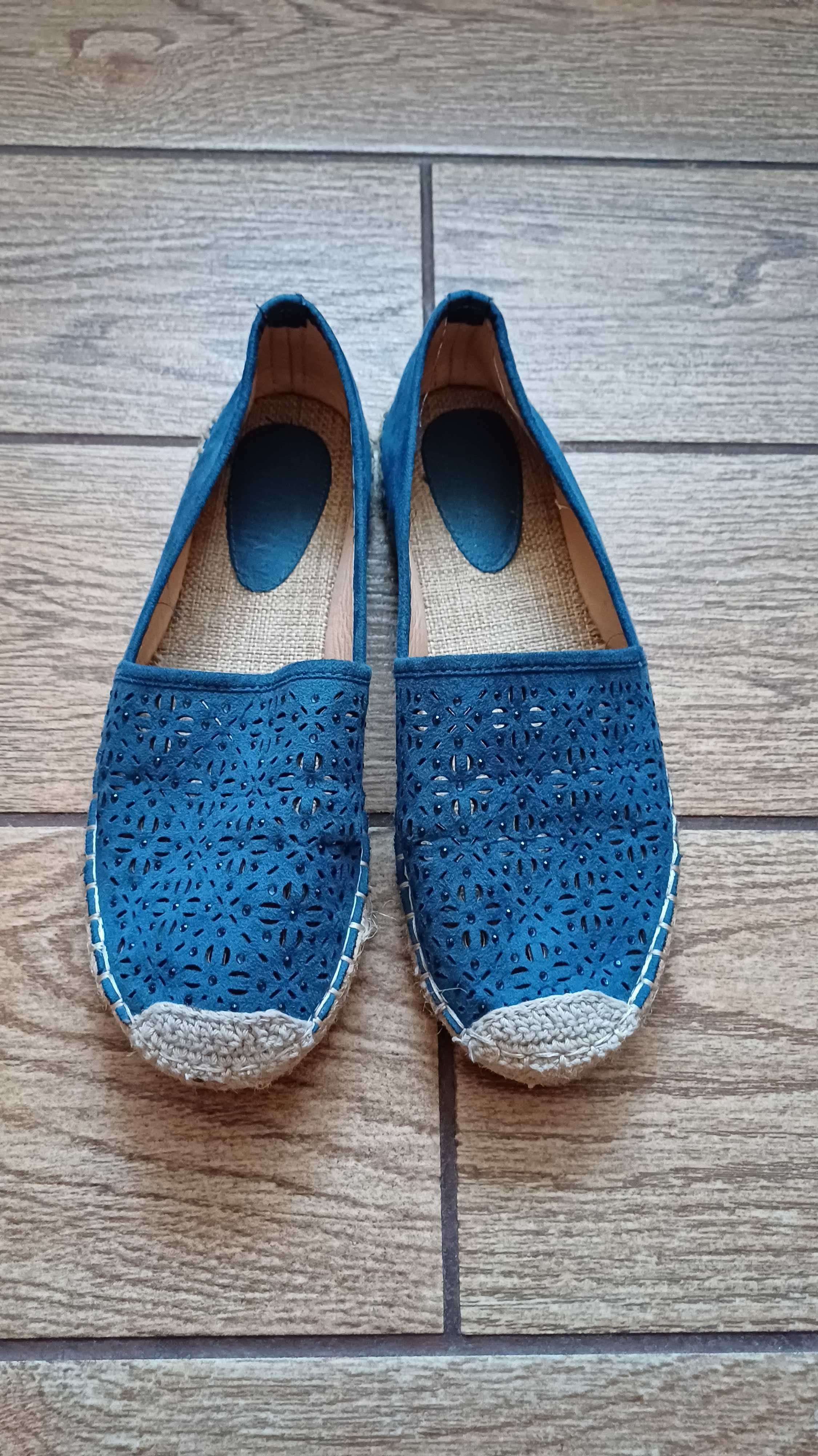 Espadryle JENNY FAIRY# lekkie buty r. 38