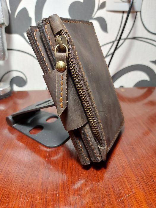 Кожаное портмоне под документы