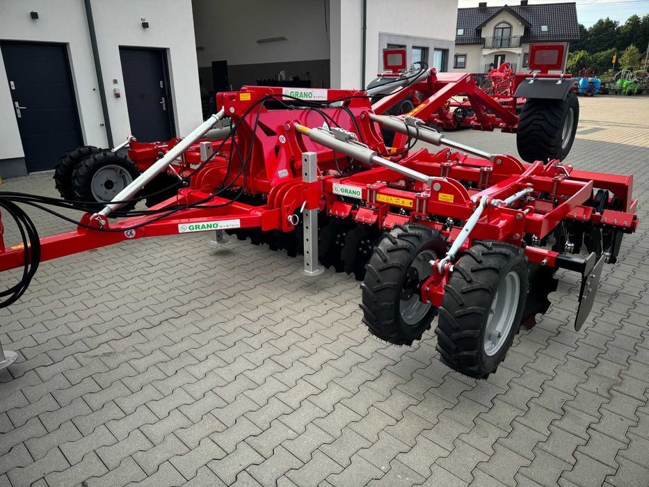Brona talerzowa hydrauliczna grano 4.5m tornado talerze 560 ofas NOWA