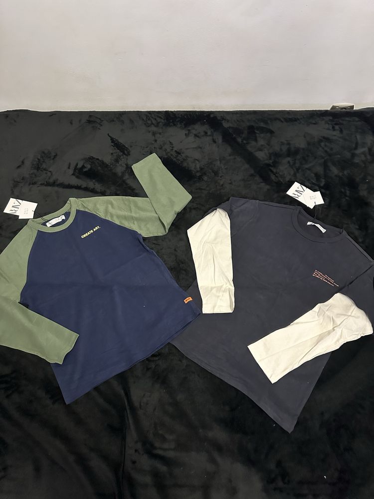 Zara 2x t-shirt bluzki koszulki 140cm