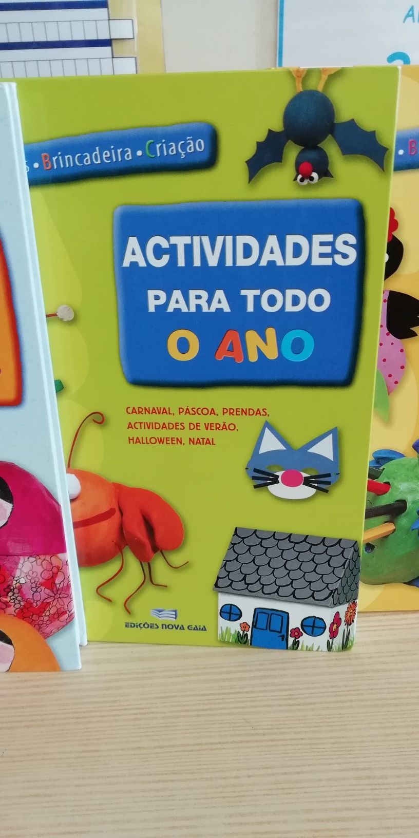 Conjunto livros pré-escolar