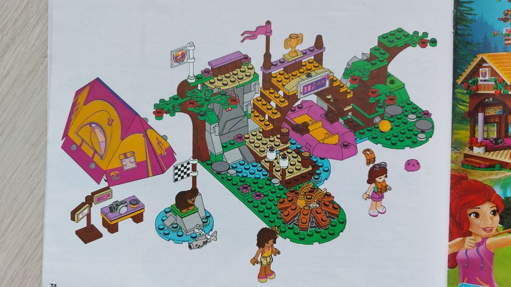 Klocki LEGO Friends 41121 Spływ pontonem