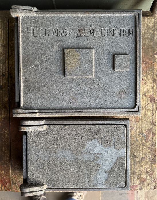 дверцы чугунные для печи, буржуйки