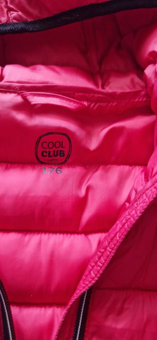Kurtka czerwona cool Club 176cm