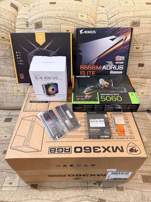 Компьютер Ягуар ігровий Ryzen 5+32ddr+ssd M2 1.5тб+RTX 5060