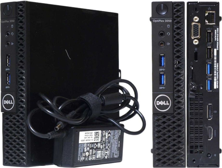 Неттоп Dell OptiPlex 3050 Micro (i3-7100T/8GB DDR4/m.2/WIN)