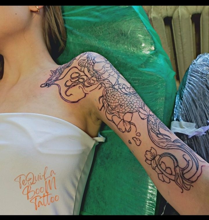 Тату мастер Днепр, ищу моделей \ художественная татуировка\ tattoo