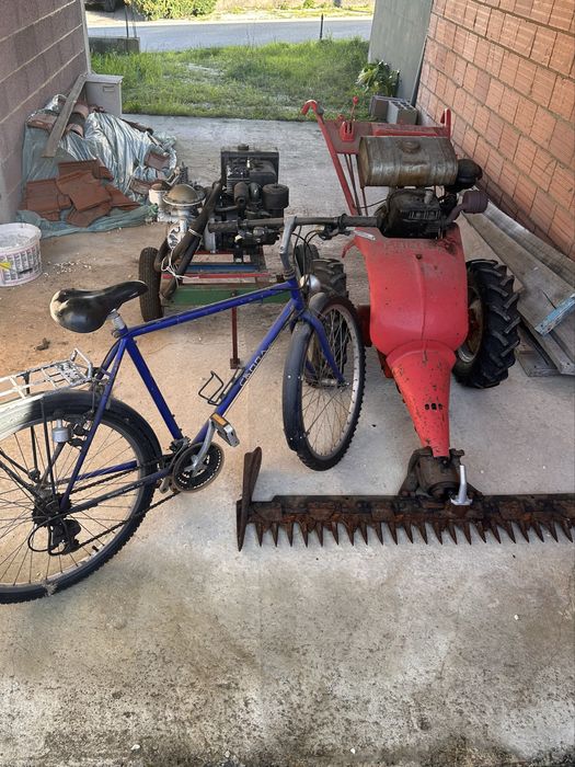 Ceifeira Bucher, Bomba de Sulfatar, Bicicleta